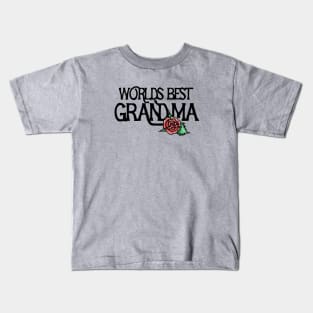 Worlds Best Grandma Kids T-Shirt